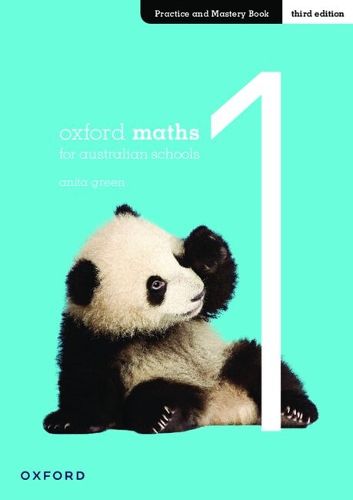 Cover image for Oxford Maths for Australian Schools Practice and Mastery Book Year 1
