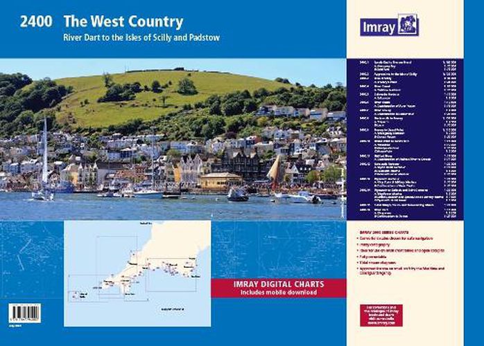 Cover image for 2400 West Country Chart Pack: River Dart to the Isles of Scilly and Padstow
