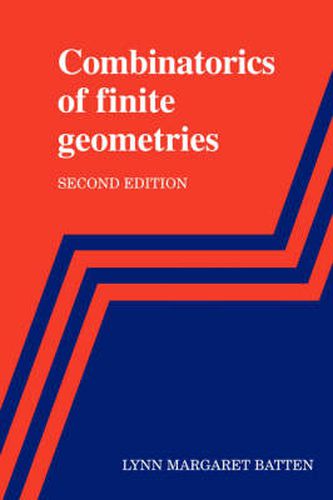 Cover image for Combinatorics of Finite Geometries