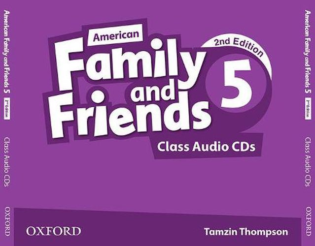 Cover image for American Family and Friends: Level Five: Class Audio CDs: Supporting all teachers, developing every child