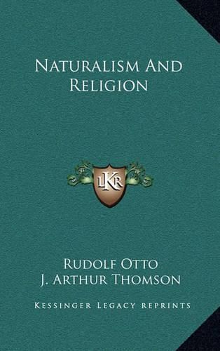 Cover image for Naturalism and Religion