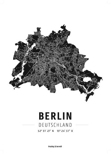 Cover image for Berlin, design poster, glossy photo paper