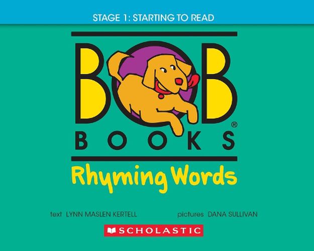 Cover image for Bob Books - Rhyming Words Hardcover Bind-Up Phonics, Ages 4 and Up, Kindergarten (Stage 1: Starting to Read)