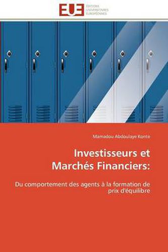 Cover image for Investisseurs Et March S Financiers