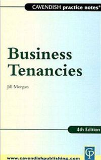 Cover image for Practice Notes on Business Tenancies