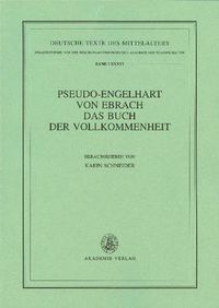 Cover image for Pseudo-Engelhart von Ebrach. Das Buch der Vollkommenheit