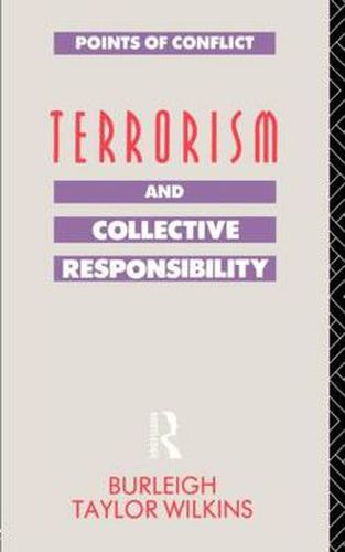 Cover image for Terrorism and Collective Responsibility