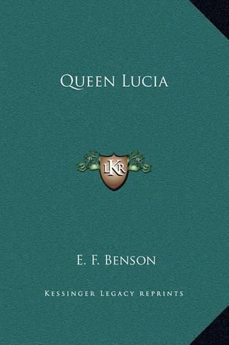 Cover image for Queen Lucia