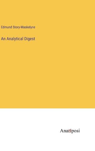 Cover image for An Analytical Digest