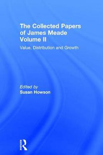 Cover image for Collected Papers James Meade V2