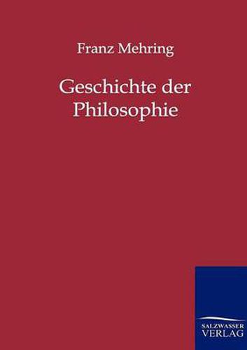 Cover image for Geschichte der Philosophie