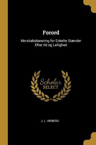 Cover image for Forord