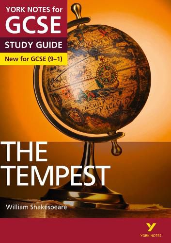 Cover image for The Tempest STUDY GUIDE: York Notes for GCSE (9-1): - everything you need to catch up, study and prepare for 2022 and 2023 assessments and exams