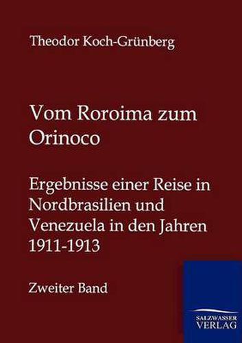 Cover image for Vom Roroima zum Orinoco