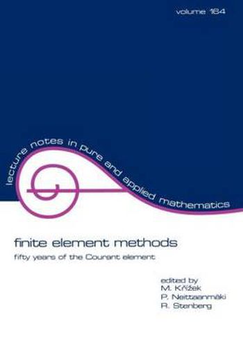 Cover image for finite element methods: fifty years of the Courant element