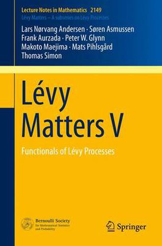 Levy Matters V: Functionals of Levy Processes