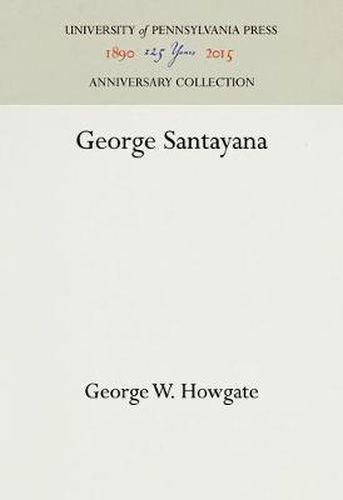 George Santayana