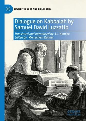 Cover image for Dialogue on Kabbalah by Samuel David Luzzatto