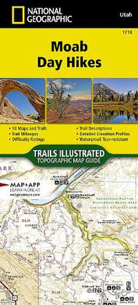 Cover image for Moab Day Hikes Map Guide