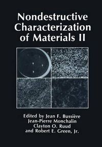 Cover image for Nondestructive Characterization of Materials II