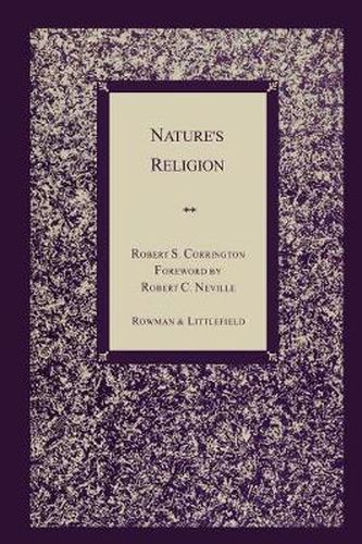 Cover image for Nature's Religion