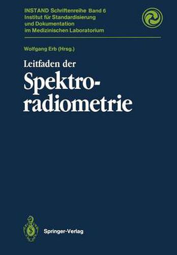 Cover image for Leitfaden der Spektroradiometrie