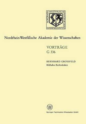 Cover image for Bildhaftes Rechtsdenken: Recht ALS Bejahte Ordnung