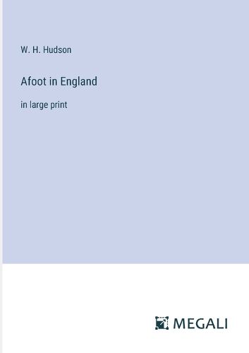 Cover image for Afoot in England