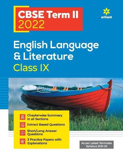 Cover image for CBSE Term II English Language & Literature 9th