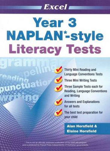 NAPLAN-style Literacy Tests: Year 3