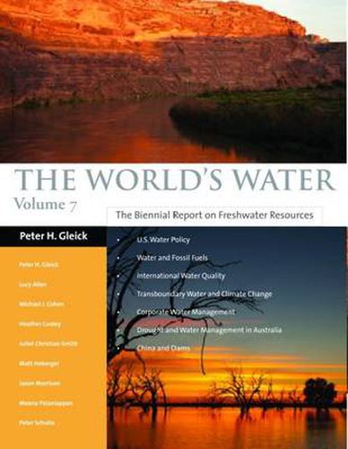 Cover image for The World's Water 1998-1999: The Biennial Report On Freshwater Resources
