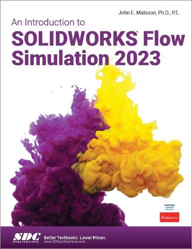 Cover image for An Introduction to SOLIDWORKS Flow Simulation 2023