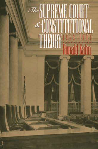 Cover image for The Supreme Court and Constitutional Theory, 1953-93