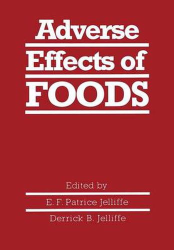 Cover image for Adverse Effects of Foods