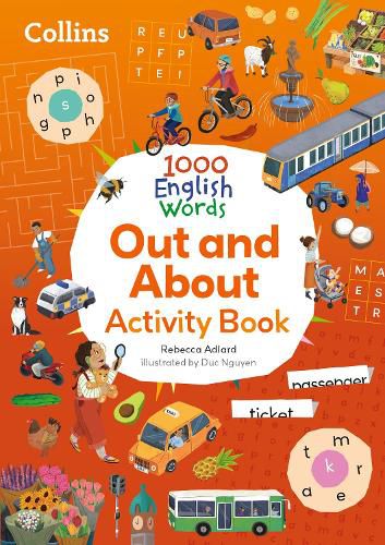 Cover image for Collins 1000 English Words Activity Book: Out and about