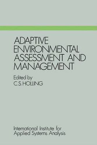 Cover image for Adaptive Environmental Assessment and Management