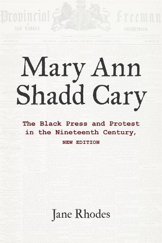 Cover image for Mary Ann Shadd Cary