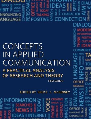 Cover image for Concepts in Applied Communication