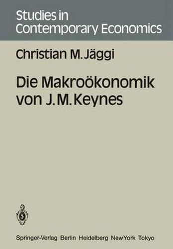 Cover image for Die Makrookonomik von J. M. Keynes