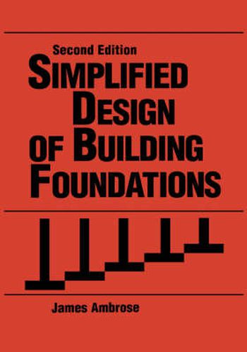 Cover image for Simplified Design of Building Foundations