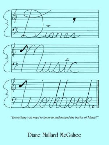 Cover image for Diane's Music Workbook