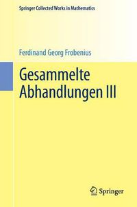 Cover image for Gesammelte Abhandlungen III