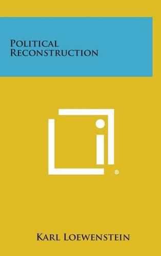 Cover image for Political Reconstruction