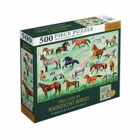 Cover image for Field Guide To Magnificent Horses Puzzle
