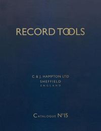 Cover image for Record Tools: No. 15: Reprint of Catalogue No.15 of 1938. With a Guide for Plane Collectors