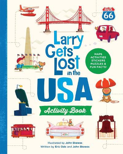 Cover image for Larry Gets Lost in the USA Activity Book