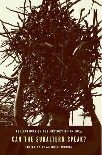 Cover image for Can the Subaltern Speak?: Reflections on the History of an Idea