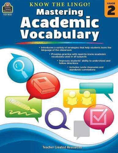 Cover image for Know the Lingo! Mastering Academic Vocabulary (Gr. 2)