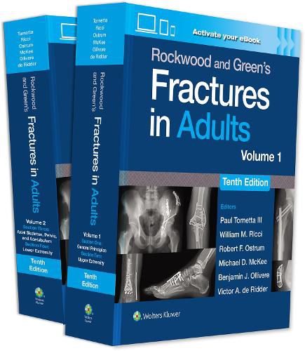 Cover image for Rockwood and Green's Fractures in Adults: Print + eBook with Multimedia