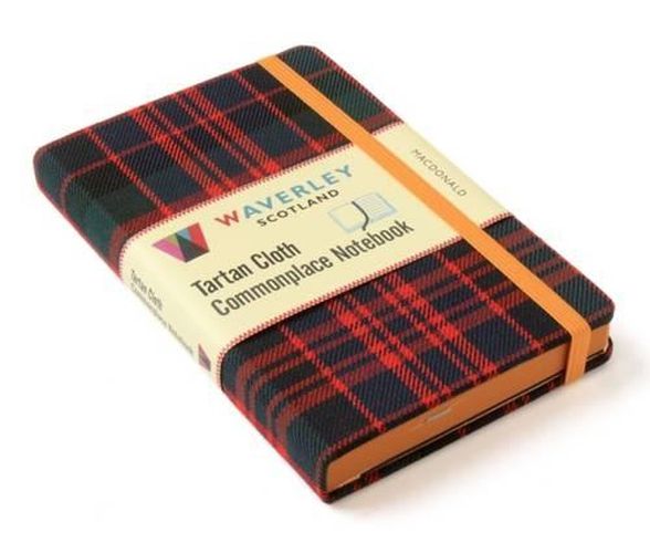 Cover image for Waverley (M): MacDonald Tartan Cloth Commonplace Notebook